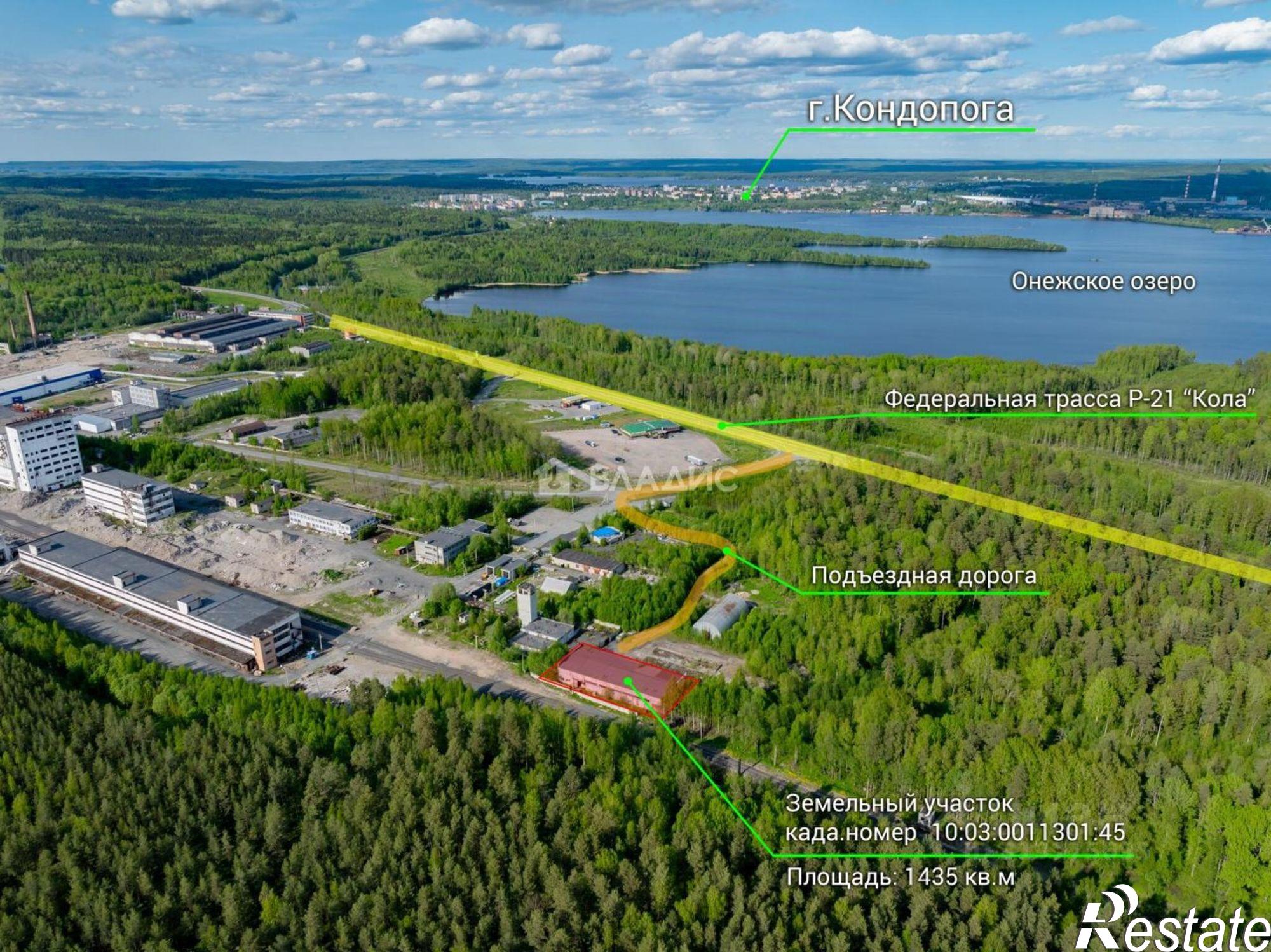 Купить ОСЗ, отдельно стоящее здание за 323 120 рублей на Петрозаводское шоссе, 1