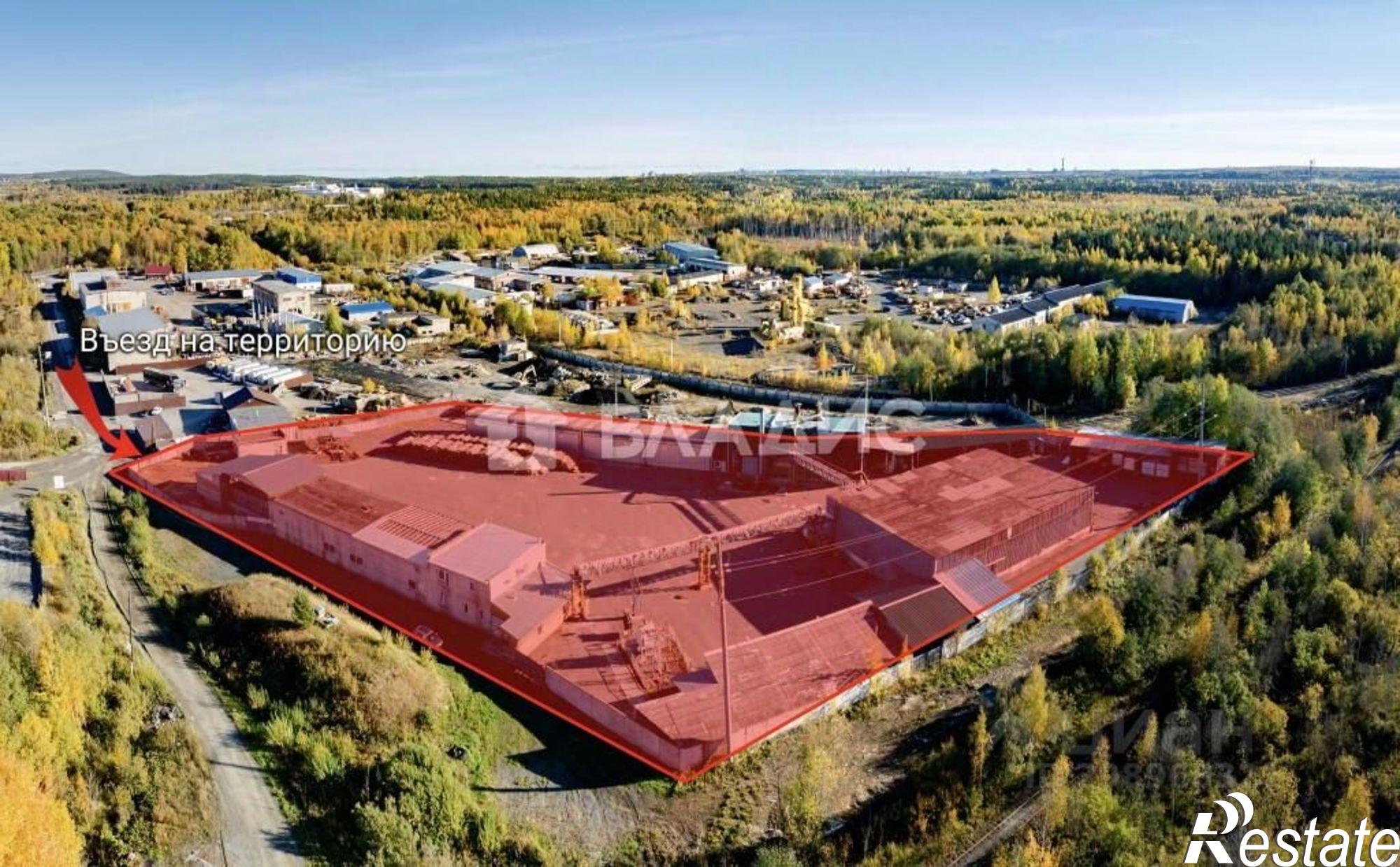 Купить производственную площадь за 75 001 400 рублей на Петрозаводск