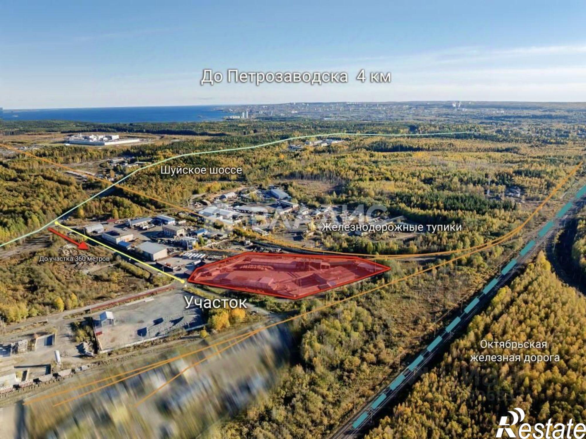 Купить производственную площадь за 75 001 400 рублей на Петрозаводск