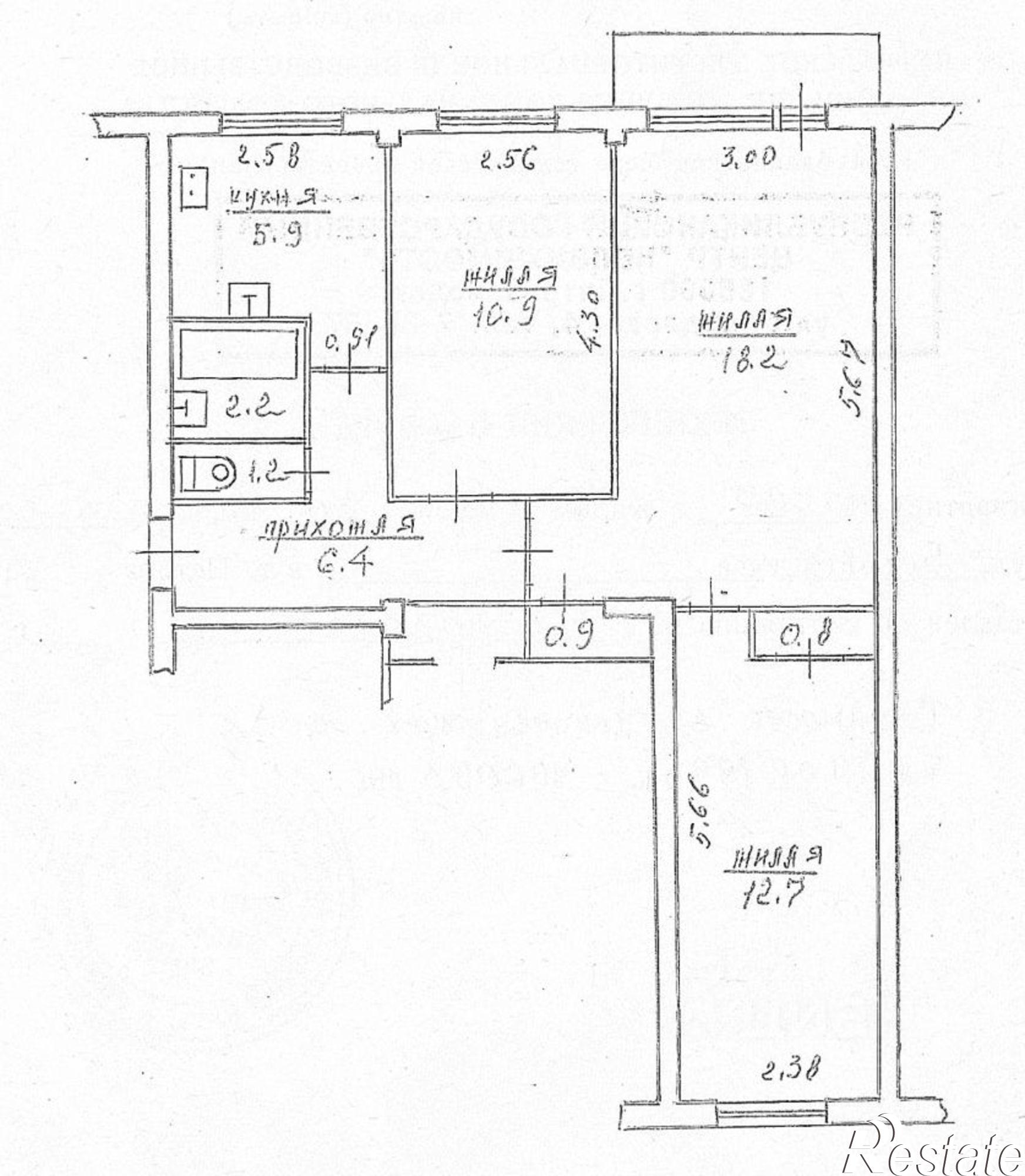 Купить квартиру за 4 800 000 рублей на Карелия республика, Петрозаводск
