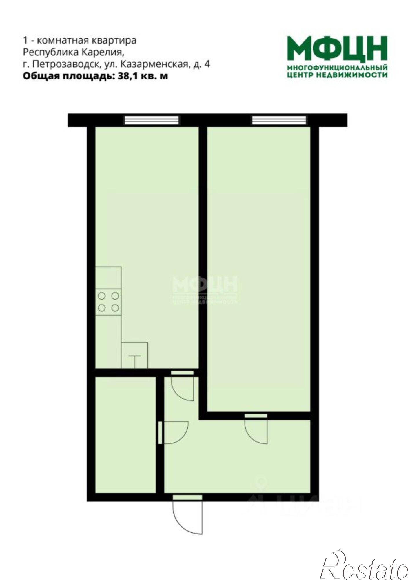 Купить квартиру за 6 099 000 рублей на Петрозаводск