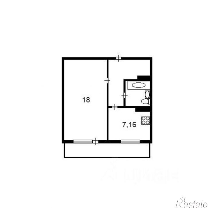 1-комн квартира Петрозаводск