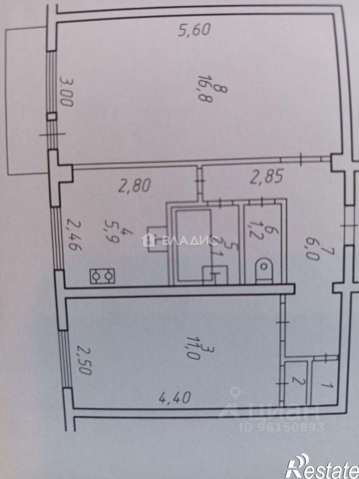 2-комн квартира Петрозаводск