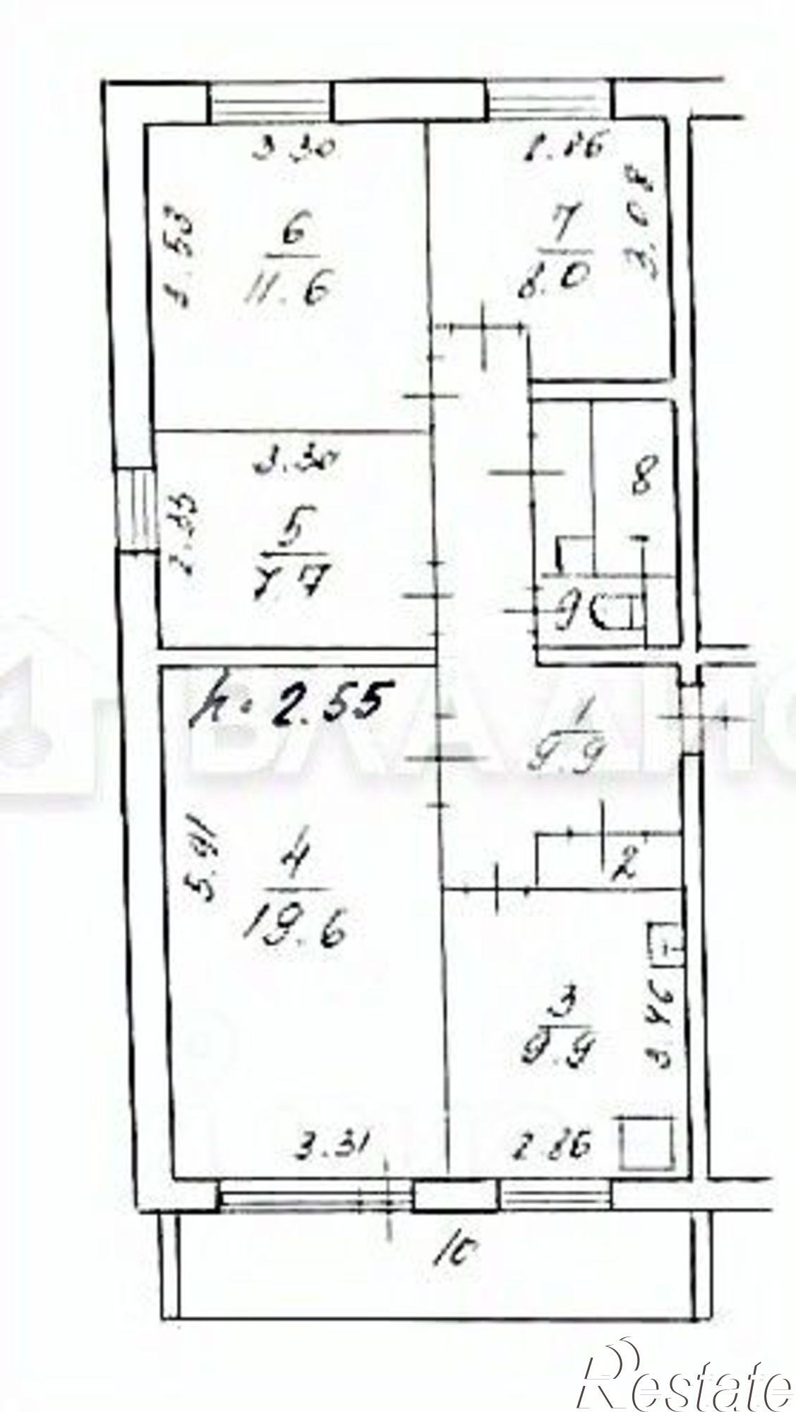 Купить квартиру за 7 300 000 рублей на Петрозаводск