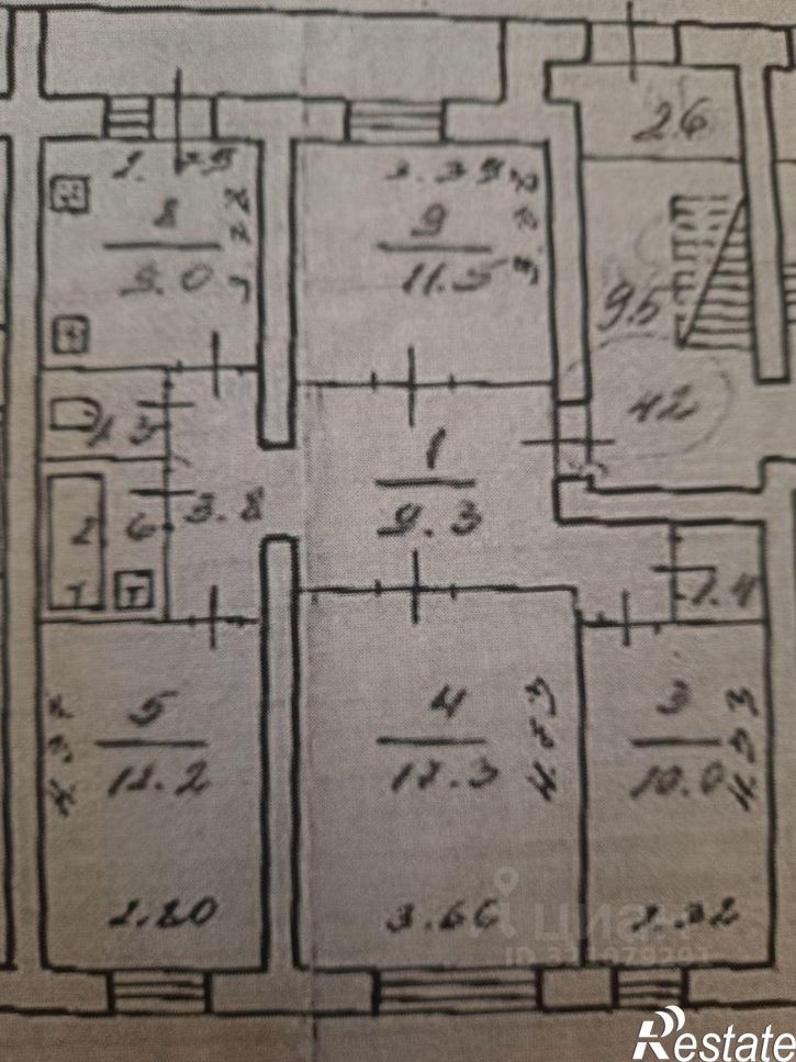 4-комн квартира Парковая улица, 1,  д. 1