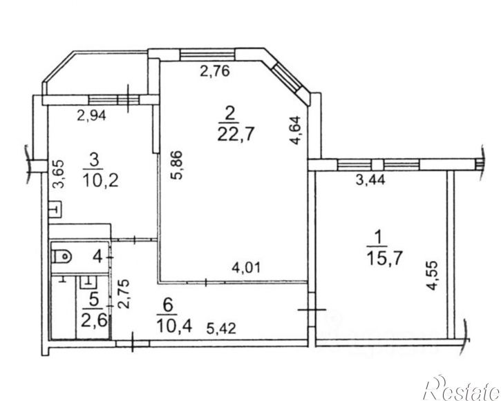 2-комн квартира Карелия республика, Петрозаводск
