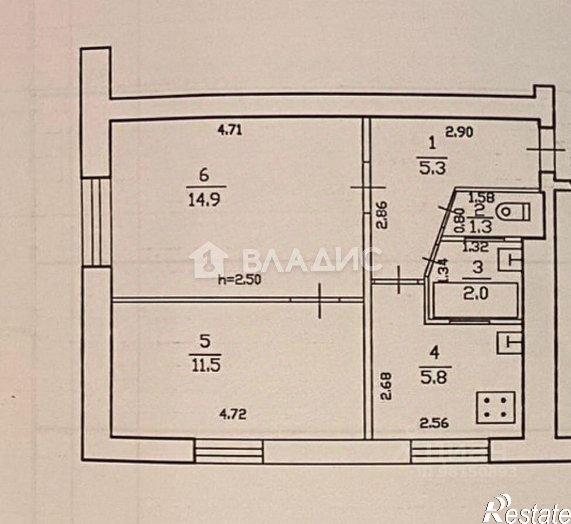 Купить квартиру за 800 000 рублей на ул Лейгубская, 1
