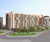 1-комн, 41 кв м, этаж 2/9 проезд Алексея Афанасьева, 5