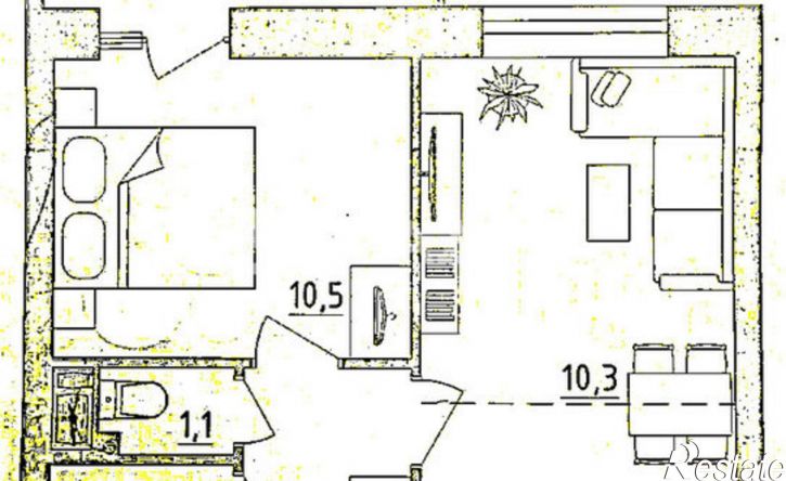 2-комн квартира Петрозаводск, Лыжная улица, 13