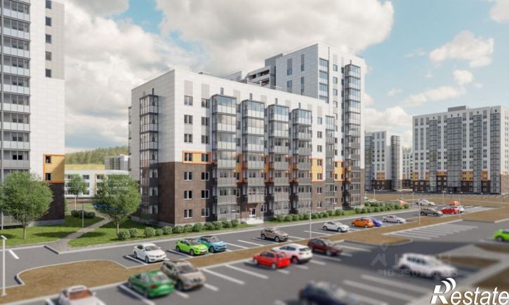 3-комн квартира в новом доме Петрозаводск, район Древлянка